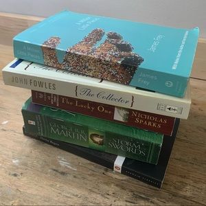 Random Book Lot- 5 in total